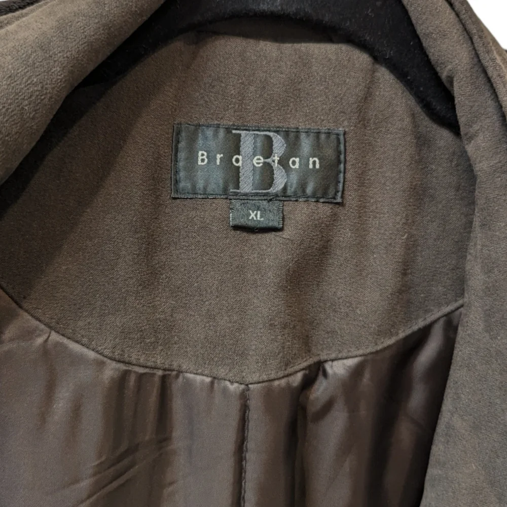 Braetan Chocolate Brown Hooded Women's Cold/Wet Weather Parka (XL) - Picture 3 of 9